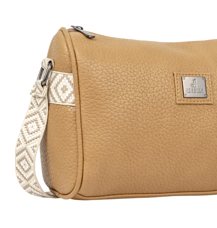 شنطة كروس حريمي حجم كبير موديل S99 جلد مستورد – شنطة عملية للعمل والجامعة