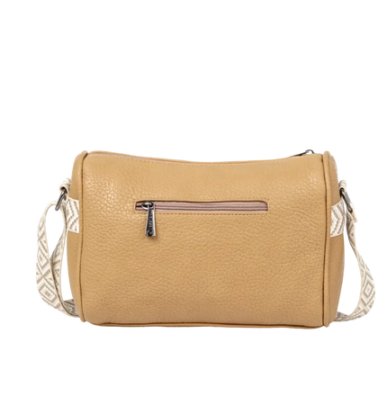 شنطة كروس حريمي حجم كبير موديل S99 جلد مستورد – شنطة عملية للعمل والجامعة