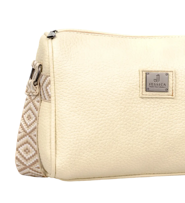 شنطة كروس حريمي حجم كبير موديل S99 جلد مستورد – شنطة عملية للعمل والجامعة