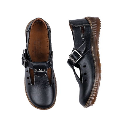 1006 Women Genuine Leather Orthopedic Shoes – Comfortable Wide Fit Walking Shoes