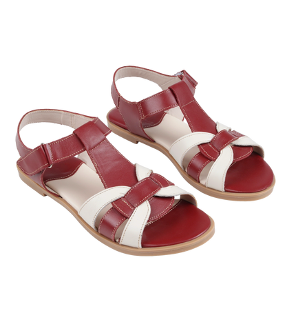 9060 Women Genuine Leather Sandals – Comfortable Orthopedic Walking Sandals