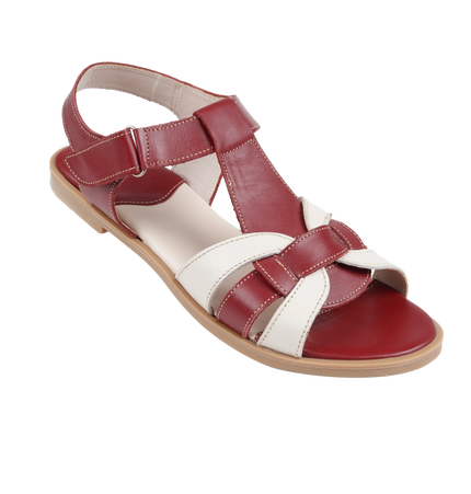 9060 Women Genuine Leather Sandals – Comfortable Orthopedic Walking Sandals