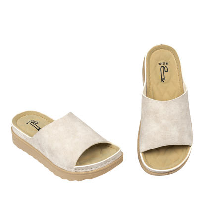 سابو حريمي طبي مريح للمشي موديل Z91 – قالب واسع للاستخدام اليومي 