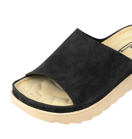 سابو حريمي طبي مريح للمشي موديل Z91 – قالب واسع للاستخدام اليومي 