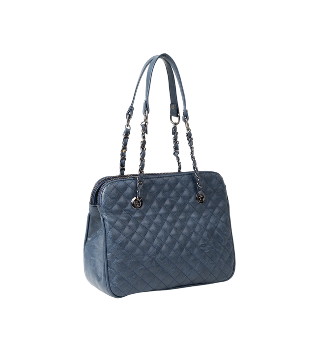 شنطة كتف حريمي موديل M069 جلد مستورد – شنطة عملية يومية بحجم متوسط 