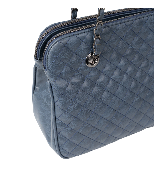 شنطة كتف حريمي موديل M069 جلد مستورد – شنطة عملية يومية بحجم متوسط 