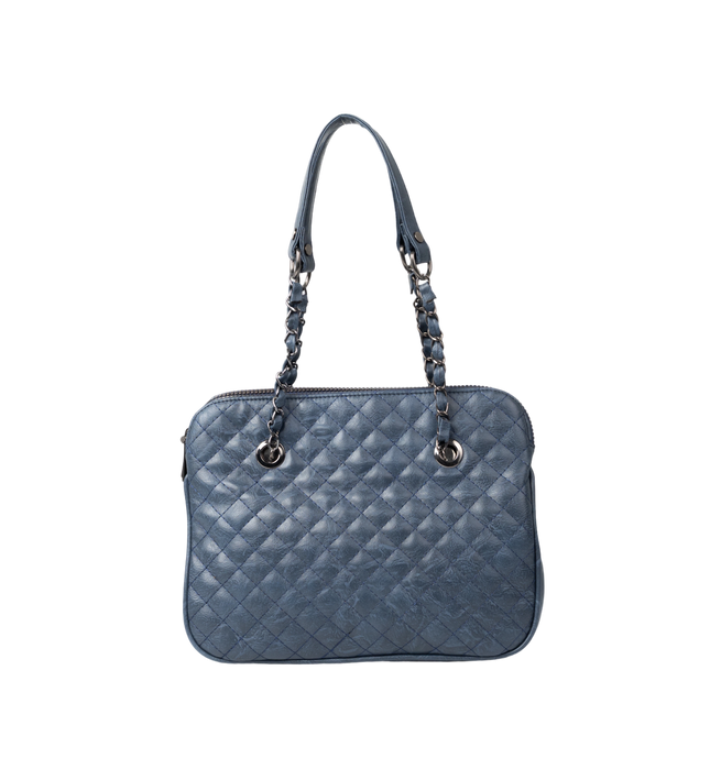 شنطة كتف حريمي موديل M069 جلد مستورد – شنطة عملية يومية بحجم متوسط 