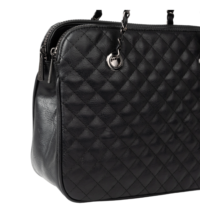 شنطة كتف حريمي موديل M069 جلد مستورد – شنطة عملية يومية بحجم متوسط 