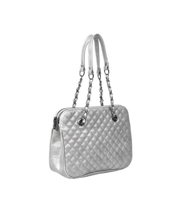 شنطة كتف حريمي موديل M069 جلد مستورد – شنطة عملية يومية بحجم متوسط 