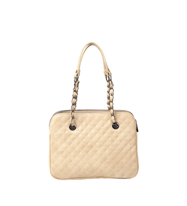 شنطة كتف حريمي موديل M069 جلد مستورد – شنطة عملية يومية بحجم متوسط 