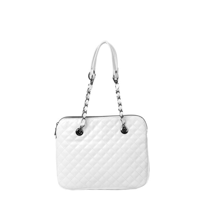 شنطة كتف حريمي موديل M069 جلد مستورد – شنطة عملية يومية بحجم متوسط 