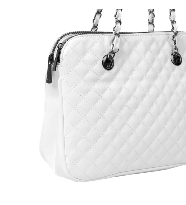 شنطة كتف حريمي موديل M069 جلد مستورد – شنطة عملية يومية بحجم متوسط 