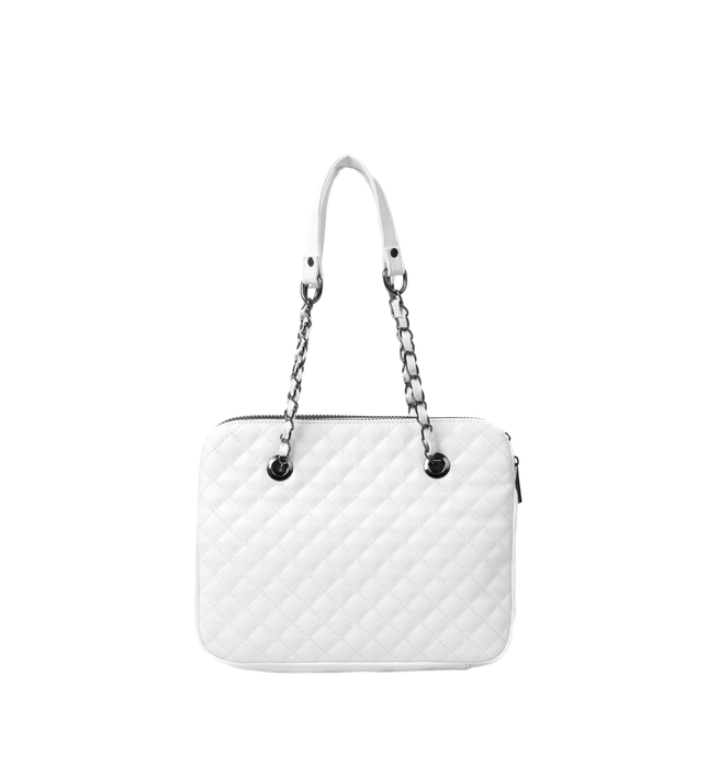 شنطة كتف حريمي موديل M069 جلد مستورد – شنطة عملية يومية بحجم متوسط 