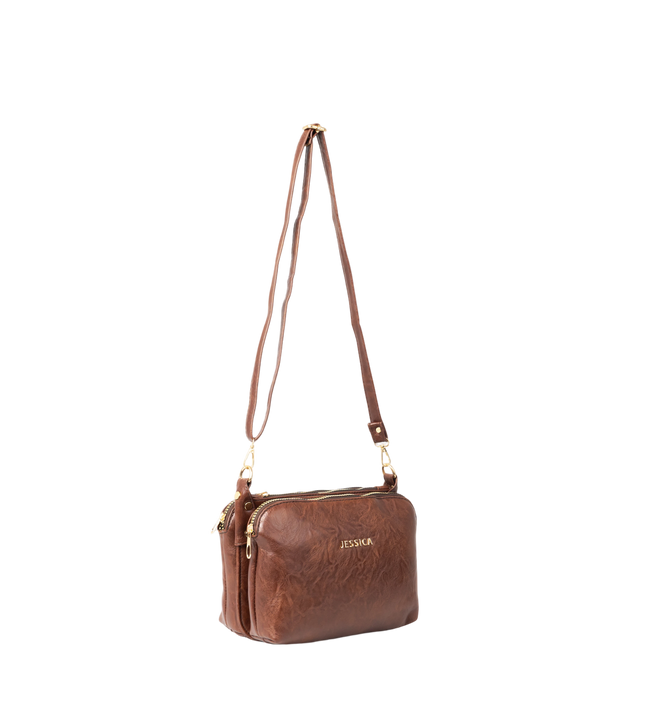 شنطة كروس حريمي صغيرة موديل 425 جلد مستورد – شنطة عملية يومية