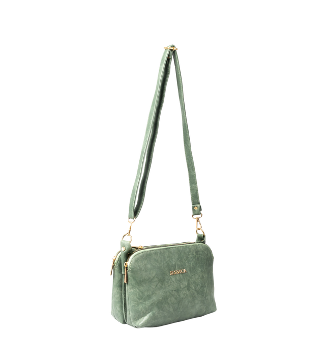 شنطة كروس حريمي صغيرة موديل 425 جلد مستورد – شنطة عملية يومية