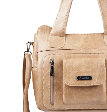 M200 Large Women Shoulder Bag with Crossbody Strap – Practical Imported Leather Bag