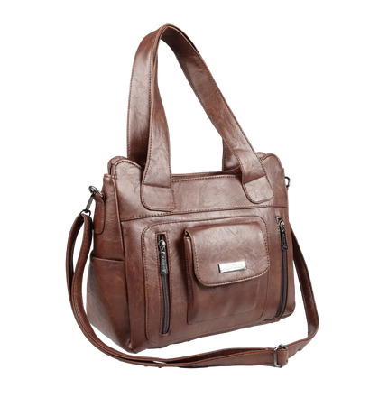 M200 Large Women Shoulder Bag with Crossbody Strap – Practical Imported Leather Bag