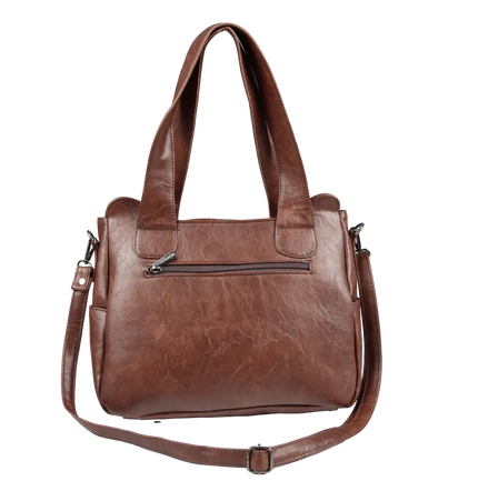 M200 Large Women Shoulder Bag with Crossbody Strap – Practical Imported Leather Bag