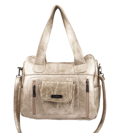 M200 Large Women Shoulder Bag with Crossbody Strap – Practical Imported Leather Bag