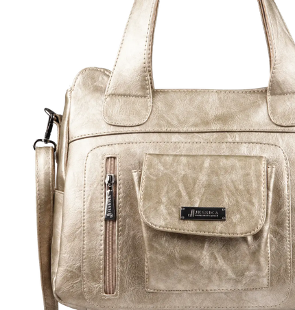 M200 Large Women Shoulder Bag with Crossbody Strap – Practical Imported Leather Bag