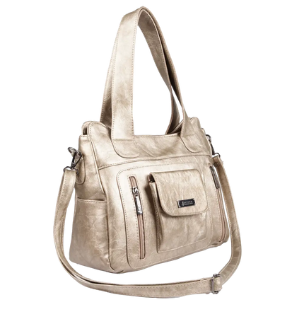 M200 Large Women Shoulder Bag with Crossbody Strap – Practical Imported Leather Bag