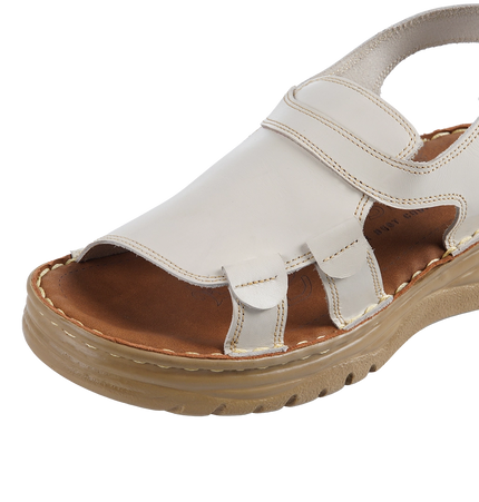 241 Women’s Genuine Leather Clogs – Comfortable Walking Shoes for Wide Feet