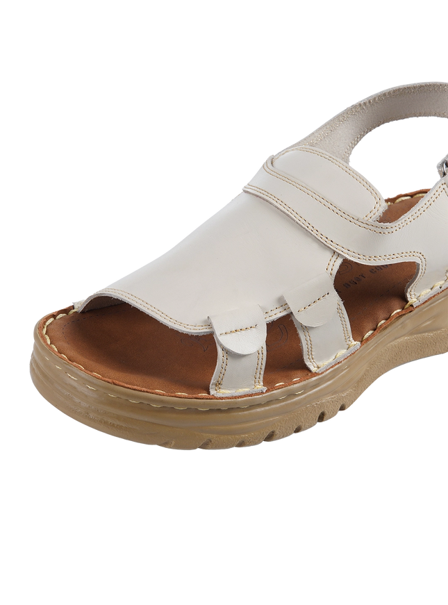 241 Women’s Genuine Leather Clogs – Comfortable Walking Shoes for Wide Feet