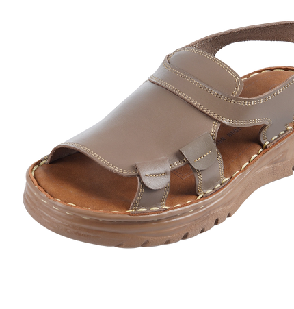 241 Women’s Genuine Leather Clogs – Comfortable Walking Shoes for Wide Feet