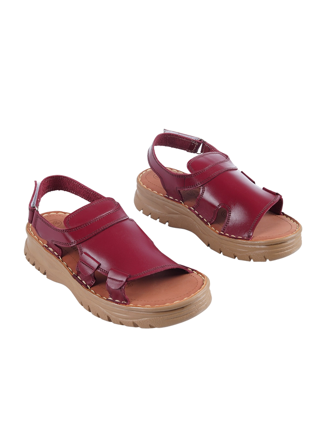 241 Women’s Genuine Leather Clogs – Comfortable Walking Shoes for Wide Feet