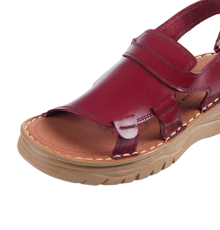 241 Women’s Genuine Leather Clogs – Comfortable Walking Shoes for Wide Feet