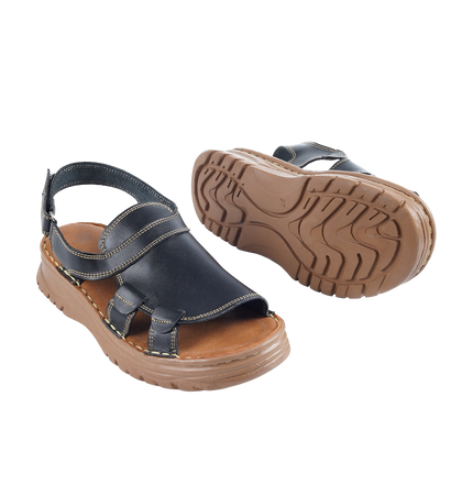 241 Women’s Genuine Leather Clogs – Comfortable Walking Shoes for Wide Feet