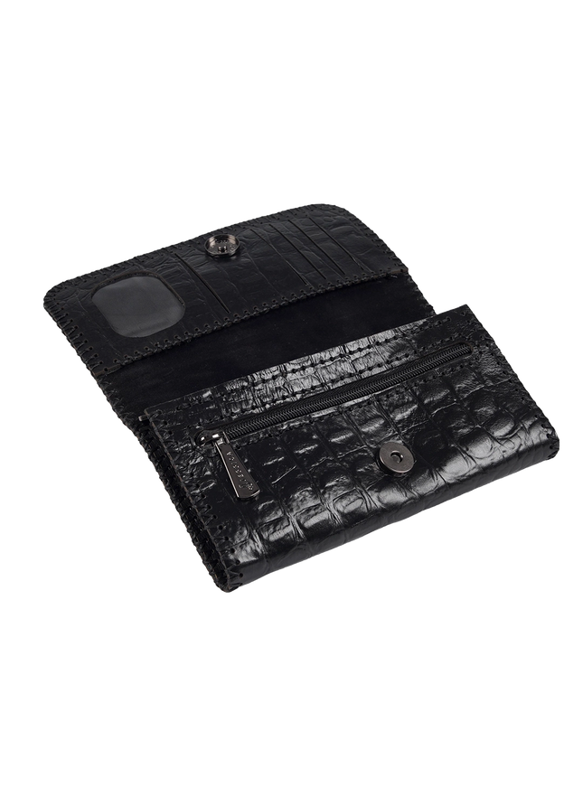 F3 Women Wallet – Large Genuine Leather Snap Wallet