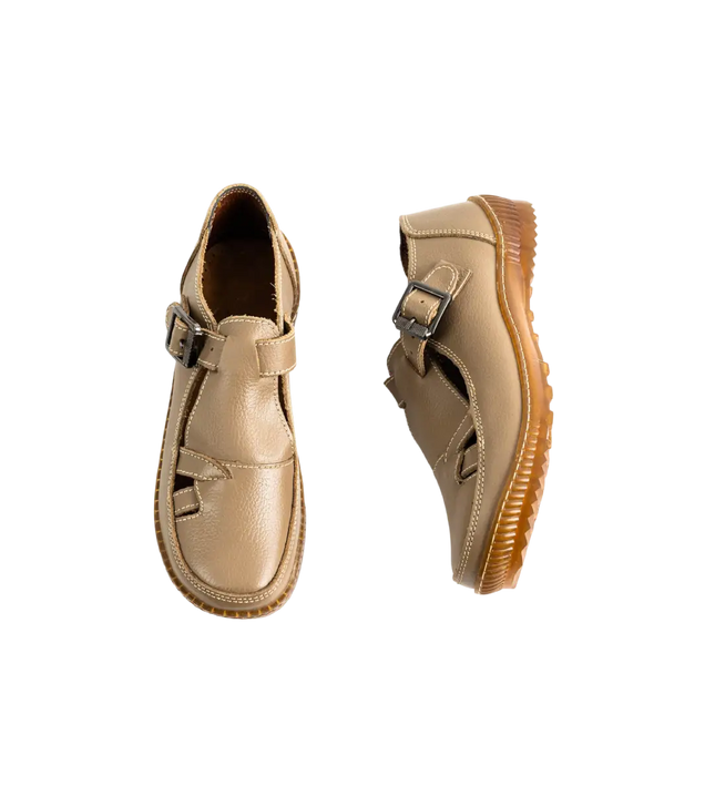 كود ١٠٠٧ حذاء من الجلد الطبيعي