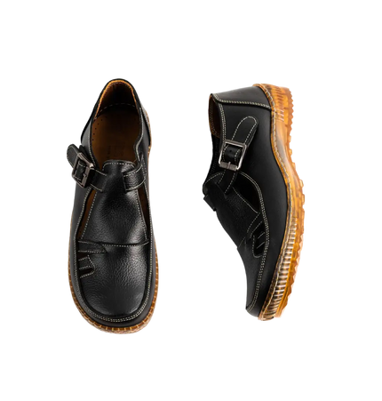 كود ١٠٠٧ حذاء من الجلد الطبيعي