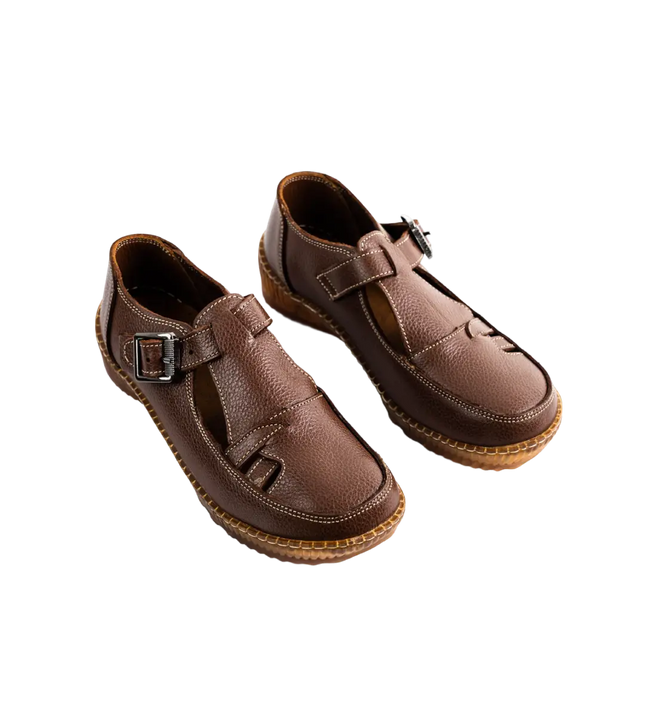 كود ١٠٠٧ حذاء من الجلد الطبيعي