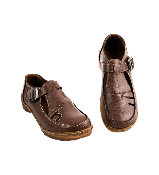 كود ١٠٠٧ حذاء من الجلد الطبيعي