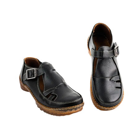 كود ١٠٠٧ حذاء من الجلد الطبيعي