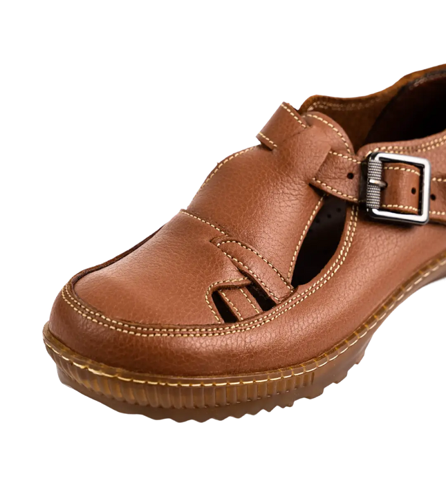 كود ١٠٠٧ حذاء من الجلد الطبيعي