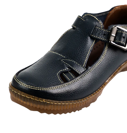 كود ١٠٠٧ حذاء من الجلد الطبيعي