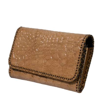 كود F3 محفظة مصنوعة من الجلد الطبيعي صناعة يدوية