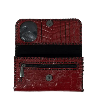 كود F3 محفظة مصنوعة من الجلد الطبيعي صناعة يدوية