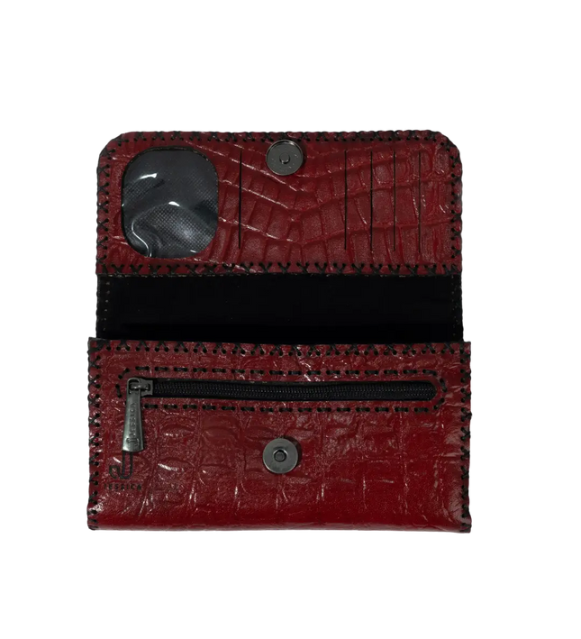 كود F3 محفظة مصنوعة من الجلد الطبيعي صناعة يدوية