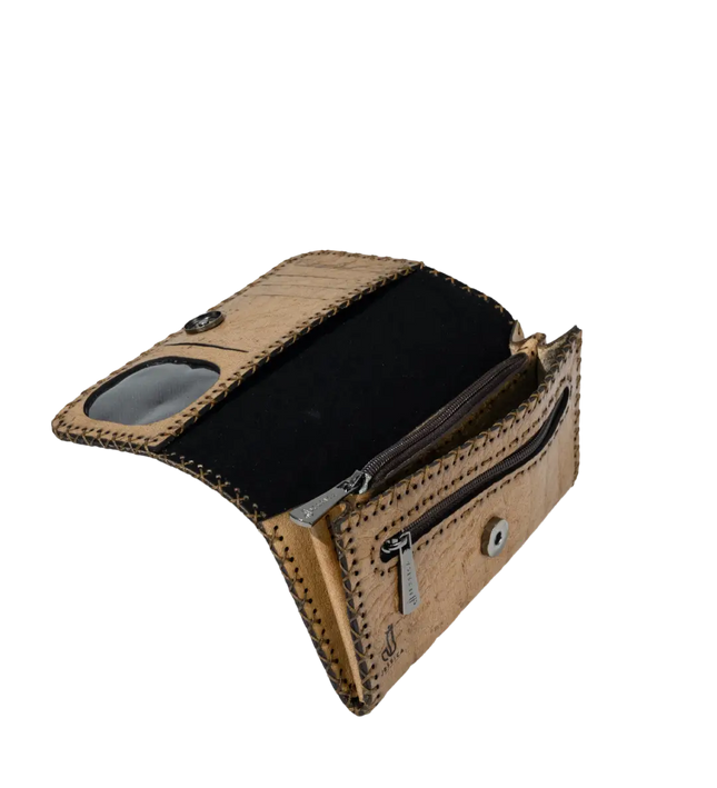 كود F3 محفظة مصنوعة من الجلد الطبيعي صناعة يدوية
