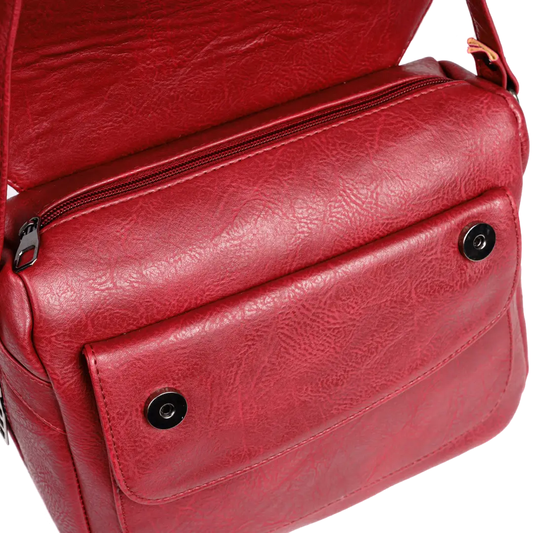 Model 044 Medium Crossbody Women Bag – Practical Imported Leather Bag