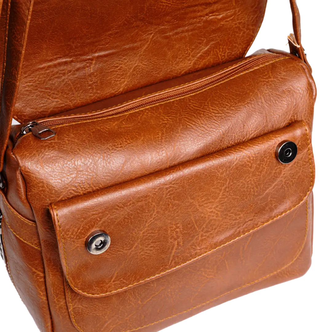 Model 044 Medium Crossbody Women Bag – Practical Imported Leather Bag