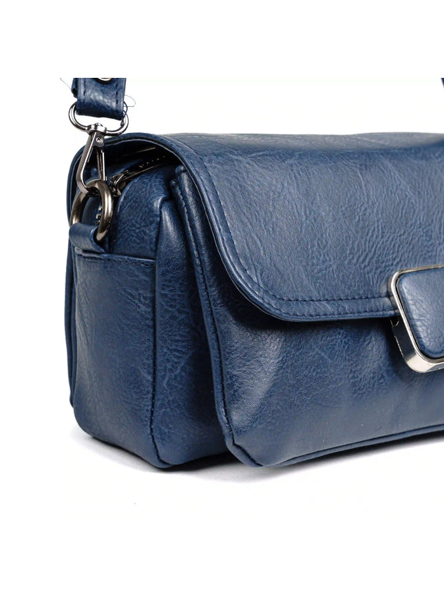 شنطة كروس حريمي صغيرة موديل S088 جلد مستورد – شنطة عملية يومية