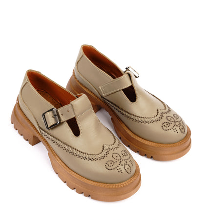 Code 2026 Women's Genuine Leather Shoes