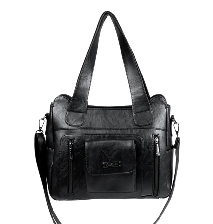 M200 Large Women Shoulder Bag with Crossbody Strap – Practical Imported Leather Bag