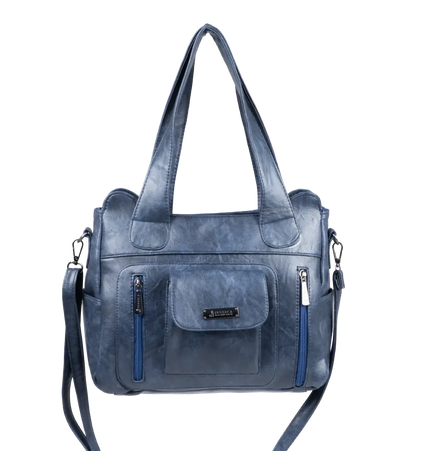 M200 Large Women Shoulder Bag with Crossbody Strap – Practical Imported Leather Bag