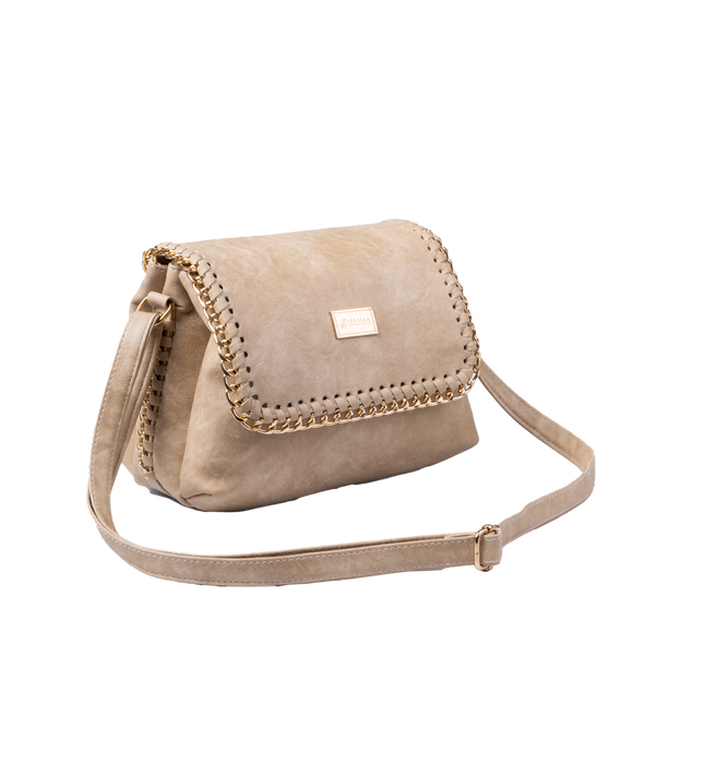 شنطة كروس حريمي صغيرة موديل S93 جلد مستورد – شنطة عملية يومية 